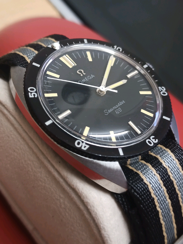 Omega Seamaster 120. Cal 601 Manual 